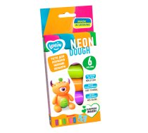 Radošais komplekts Modelēšanas mīkla Play Dough - Neon Asorti 6 krāsas