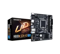 GIGABYTE H610M S2H V2 Motherboard - Supports Intel Core 14th CPUs, 4+1+1 Hybrid Phases Digital VRM, up to 5600MHz DDR5, 1xPCIe 3.0 M.2, GbE LAN, USB 3.2 Gen 1 | H610M S2H V2 | 4719331859817 | PLYGIG1700067