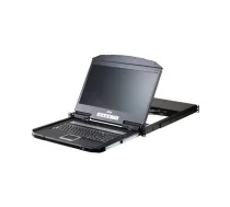 KVM Aten KVM CL3116NX, 18,5-calowy wyświetlacz TFT, VGA, PS/2-USB, 16 portów, układ klawiatury | 4719264648984 | 4719264648984