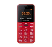 myPhone | Halo Easy | Red | 1.77 " | TFT | 24 MB | 32 MB | Single SIM | Bluetooth | Main camera resolution 0.3 MP | 1000 mAh | TEL000346 | 5902052866625