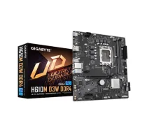 Gigabyte H610M D3W DDR4 | Processor family Intel | Processor socket LGA1700 | DDR4 | Supported hard disk drive interfaces M.2, SATA | Number of SATA connectors 4 | H610M D3W DDR4 | 4719331865245