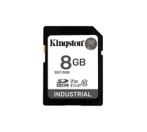 Karta Kingston Industrial SDHC 8 GB Class 10 UHS-I V30 (SDIT/8GB) | SDIT/8GB | 740617335484