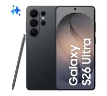 Samsung Galaxy S26 Ultra 17.5 cm (6.9") Dual SIM Android 16.0 5G USB Type-C 12 GB 256 GB 5000 mAh Black | SM-S948BZKDEUB | 8806097821250