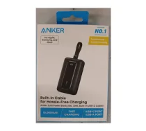 SALE OUT. Power Bank with Built-In USB-C Cable | A1688H11 | 10000 mAh | Black | DAMAGED PACKAGING | A1688H11SO | 2000001430224