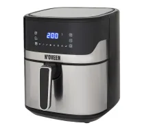 Hot air fryer NOVEEN AF550 6.5 l 1600 W Black, Silver | AF550 | 5902221623356 | AGDOOVFRY0001