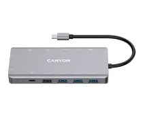 CANYON hub DS-12 13in1 4k USB-C Dark Grey | CNS-TDS12 | 5291485008666
