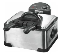 Clatronic FR 3195 Fryer 4 L 2000 W Black, Stainless steel | FR 3195 | 4006160735314 | AGDCLAFRY0008
