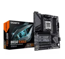GIGABYTE B650 EAGLE Motherboard - AMD Ryzen 9000 Series CPUs, 12+2+2 Phases VRM, up to 7600MHz DDR5 (OC), 1xPCIe 5.0 + 2xPCIe 4.0 M.2, GbE LAN, USB 3.2 Gen 2 | B650 EAGLE | 4719331863081 | PLYGIGAM50022