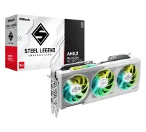 Karta graficzna ASRock Radeon RX 9070 XT Steel Legend 16GB GDDR6 (RX9070XT SL 16G) | 90-GA5DZZ-00UANF | 4711581490451