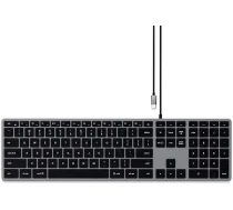 Satechi Slim W3 USB-C Wired -DE (German) | ST-UCSW3M-DE | 0879961009779 | 634209