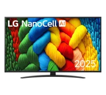 Lg 50NANO81A3A LG LED NanoCell 4K televizors (2025) | 50NANO81A3A | 8806096352861 | 85287240