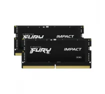 Kingston Memory DDR5 SODIMM Fury Impact 16GB(2 8GB)/4800 CL38 | KF548S38IBK2-16 | 740617326161 | SBKIN501648BI20