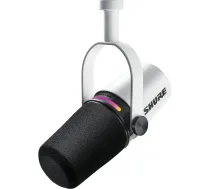 Shure MV7+-W - lectern/vocal microphone with XLR/USB-C connector, white | 010-03-663 | 042406812719 | MISSUHMIK0064