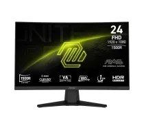 MSI Monitor 23.6 inch MAG 244C LED/FHD/Curved/180Hz/black | MAG 244C | 4711377259156 | UPMSI023XSMC000