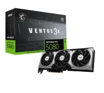 Karta graficzna MSI GeForce RTX 5080 16G Ventus 3X OC Black (4711377423779) | GeForce RTX 5080 16G VENTUS 3X OC BLACK | 4711377423779