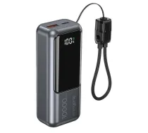 Gembird PowerBank LCD 10000mAh QC3.0 20W gray | PB10-PD20-LCD-02 | 8716309138307 | AZGEMUAP1000003