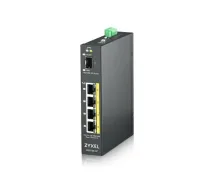 Zyxel RGS100-5P Switch Unmanaged PoE SFP | RGS100-5P-ZZ0101F | 4718937592036 | NUZYXSW5P000010