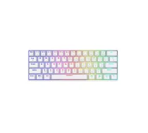 Klawiatura Savio Whiteout X2 Outemu Red (SAVGK-WHITEOUT X2 RED) | SAVGK-WHITEOUT X2 RED | 5901986048725