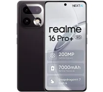 Realme 16 Pro+ 5G 17,27 cm (6.8") Dual SIM Android 16 USB Type-C 12 GB 512 GB 7000 mAh Grey | TKORALSZA0172 | 6941764482890 | TKORALSZA0172