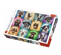 Trefl Puzzle - psie portrety (10462) | 10462 TREFL | 5900511104622