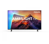 Philips 4K QLED Ambilight TV | 50PQS8611/12 | 50" | Smart TV | TITAN OS | UHD | Black | 50PQS8611/12 | 8718863052808