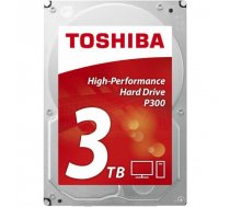 TOSHIBA HDD desktop Toshiba P300 (3.5" 3TB, 7200RPM, 64MB, NCQ, AF, SATAIII), bulk | HDWD130UZSVA  | 4051528216721