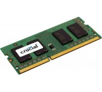 Crucial SODIMM, DDR3L, 8 GB, 1600 MHz, CL11 (CT102464BF160B) | CT102464BF160B  | 1051744