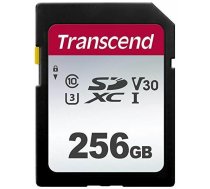 Transcend SDXC 300S 256GB Class 10 UHS-I U3 V30 | TS256GSDC300S | 0760557841128 | 418315