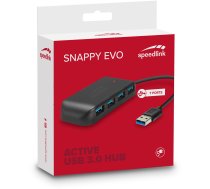 Speedlink USB hub Snappy Evo USB 3.0 7-port (SL-140108) | SL-140108-BK | 4027301266016 | 123957