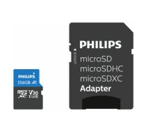 Philips MicroSDXC Card     256GB Class 10 UHS-I U3 incl.  | FM25MP65B/00  | 8720039512986 | 512570