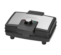 Clatronic WA 3606 waffle iron 2 waffle(s) Black,Stainless steel 800 W | WA3606 | 4006160717051 | 85167970