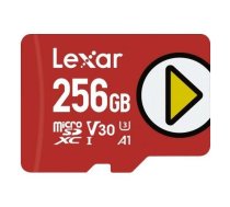 Karta Lexar PLAY MicroSDXC 256 GB Class 10 UHS-I/U1 A1 V30 (LMSPLAY256G-BNNNG) | LMSPLAY256G-BNNNG  | 843367121786