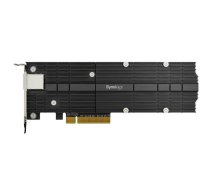 Synology PCIe 3.0 x8 - 2x M.2 PCIe NVMe + 10Gbe Ethernet (E10M20-T1) | E10M20-T1  | 846504003488