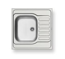 Sink Pyramis INTL 60X60 1B(34X40X18) 1D F Left | 102991301 | 5201217042301 | 69109000