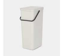 Brabantia Sort & Go Waste Bin Light Grey 40 L | 214424  | 8710755214424 | 732237