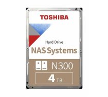 Dysk serwerowy Toshiba N300 (bulk) 4TB 3.5'' SATA III (6 Gb/s)  (HDWG440UZSVA) | HDWG440UZSVA  | 4260557512005