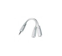 CABLE AUDIO SPLITTER 3.5MM/10CM WHITE CCA-415W GEMBIRD | CCA-415W | 8716309035507