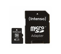 Karta Intenso MicroSDHC 4 GB Class 10  (3413450) | 3413450  | 4034303018178