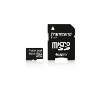 Karta Transcend MicroSDHC 4 GB Class 10 UHS-I  (TS4GUSDHC10) | TS4GUSDHC10  | 0760557820130 | 511567