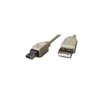 CABLE USB2 AM-MINI 1.8M WHITE/CC-USB2-AM5P-6 GEMBIRD | CC-USB2-AM5P-6  | 8716309025850