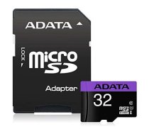 Karta ADATA Premier MicroSDHC 32 GB Class 10 UHS-I/U1  (AUSDH32GUICL10RA1) | AUSDH32GUICL10-RA1  | 4713435793947