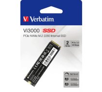 Dysk SSD Verbatim Vi3000 2TB M.2 2280 PCI-E x4 Gen4 NVMe (49376) | 49376 | 023942493761