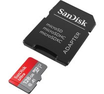 SANDISK SanDisk Ultra microSDXC 128GB + SD Adapter 140MB/s  A1 Class 10 UHS-I; EAN:619659200558 | SDSQUAB-128G-GN6MA  | 0619659200558 | 753020