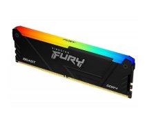 Pamięć Kingston Fury Beast RGB, DDR4, 16 GB, 3600MHz, CL18 (KF436C18BB2A/16) | KF436C18BB2A/16  | 0740617337426