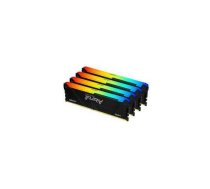 Pamięć Kingston Fury Beast RGB, DDR4, 64 GB, 3200MHz, CL16 (KF432C16BB12AK4/64) | KF432C16BB12AK4/64  | 0740617337952