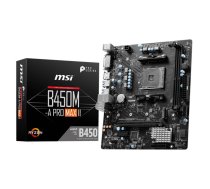 MSI B450M-A PRO MAX II | B450M-A PRO MAX II  | 4711377125291