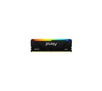 Pamięć Kingston Fury Beast RGB, DDR4, 8 GB, 3733MHz, CL19 (KF437C19BB2A/8) | KF437C19BB2A/8  | 0740617337365