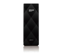 Silicon Power flash drive 16GB Blaze B20 USB 3.2, black | SP016GBUF3B20V1K | 4712702629187 | 32681