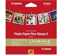 Canon fotopapīrs PP-201 13x13 glancēts 265g 20 lapas | 2311B060 | 4549292071498 | 252079