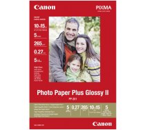 Canon fotopapīrs PP-201 10x15 Glossy II 275g 5 lapas | 2311B053 | 4960999978215 | 686189